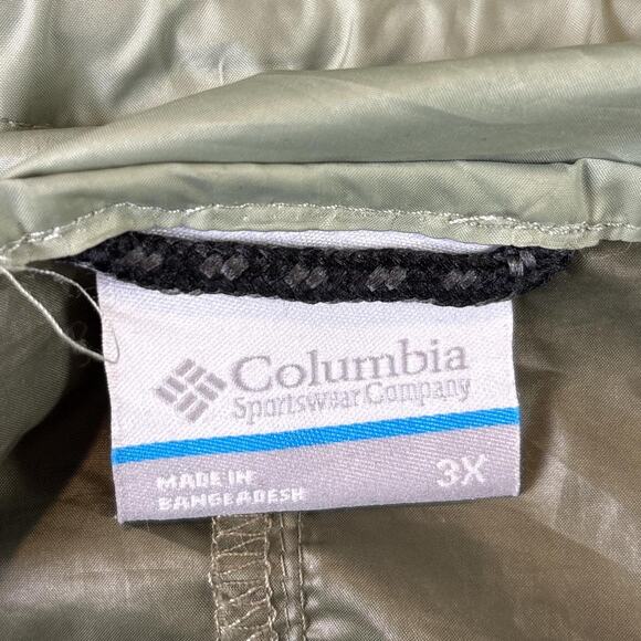 Columbia Women's 3X Casual Lightweight Fishing Outdoor Full-Zip Windbreaker - Picture 4 of 7